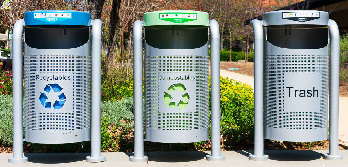 Do compostable plastics contaminate the recycling stream?