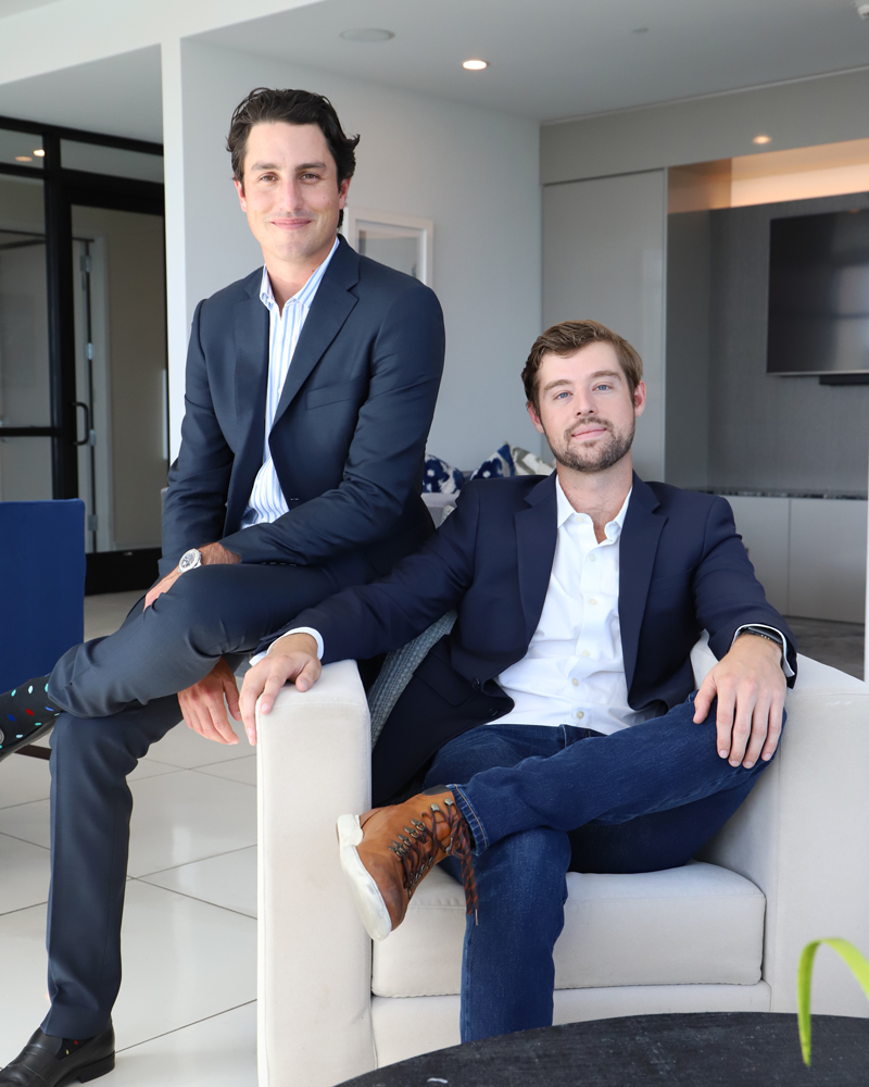 Maxime Blandin (left) and Dillon Baxter (right) Co-Founders of PlantSwitch