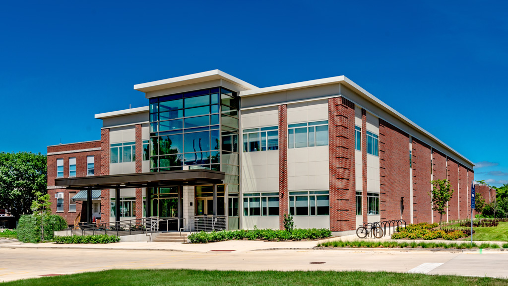 Integrated Bioprocessing Research Laboratory building