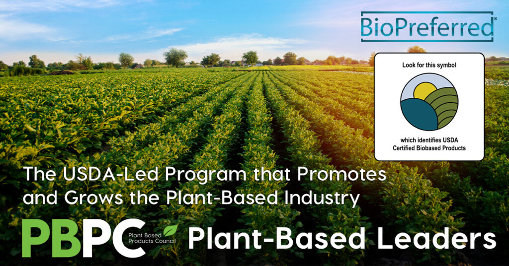 BioPreferred plant-based leaders blog post social sharing tile