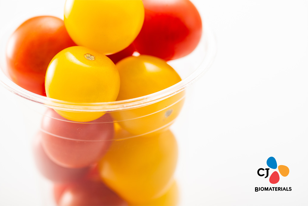 plant-based packaging for delicate fruits and vegetables