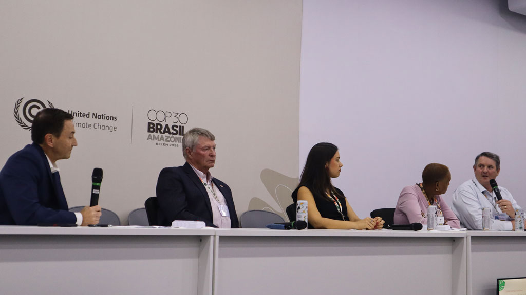 PBPC worked with other organizations to support a panel of ag leaders from around the world during a session entitled "How Agriculture is Increasing Resilience, Mitigating Emissions, and Improving Farm Productivity."
